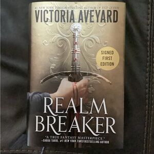 Realm Breaker by Victoria Aveyard Signed Copy